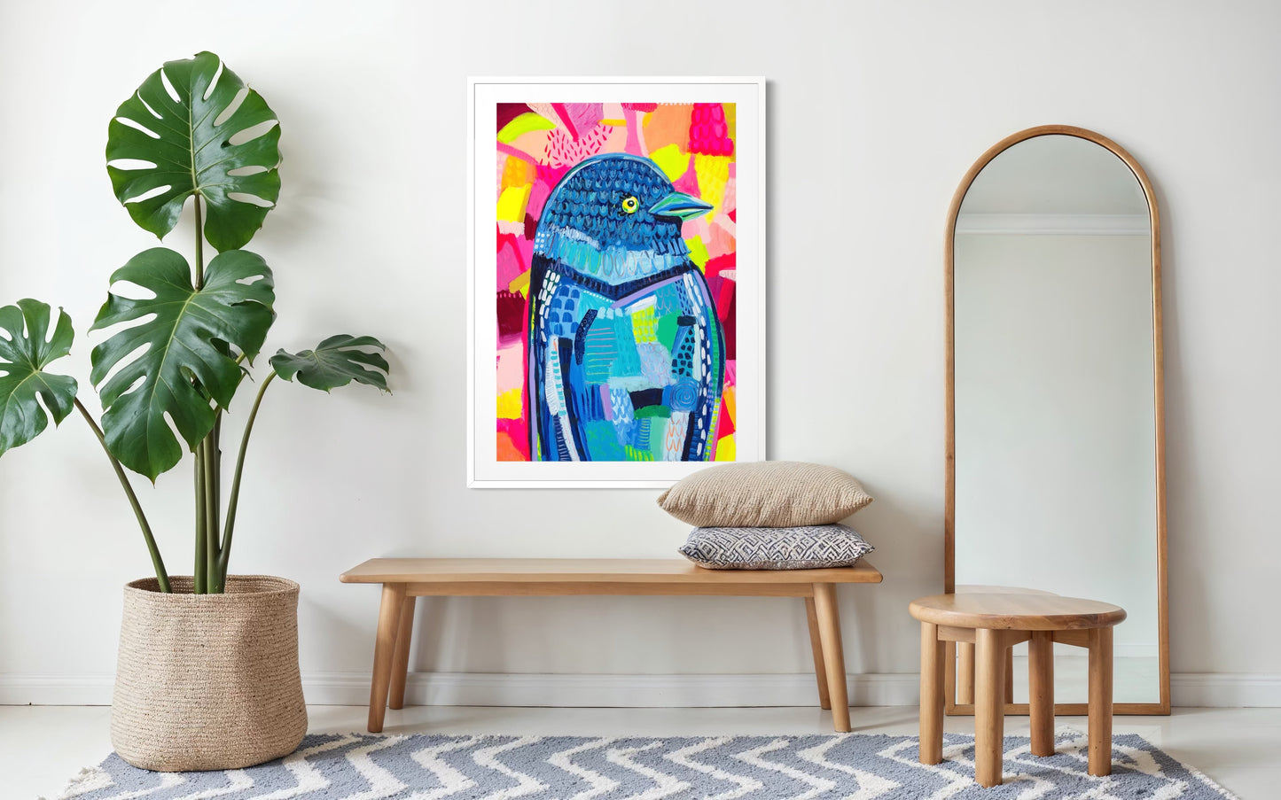 Wilbur The Bird (Paper Print)