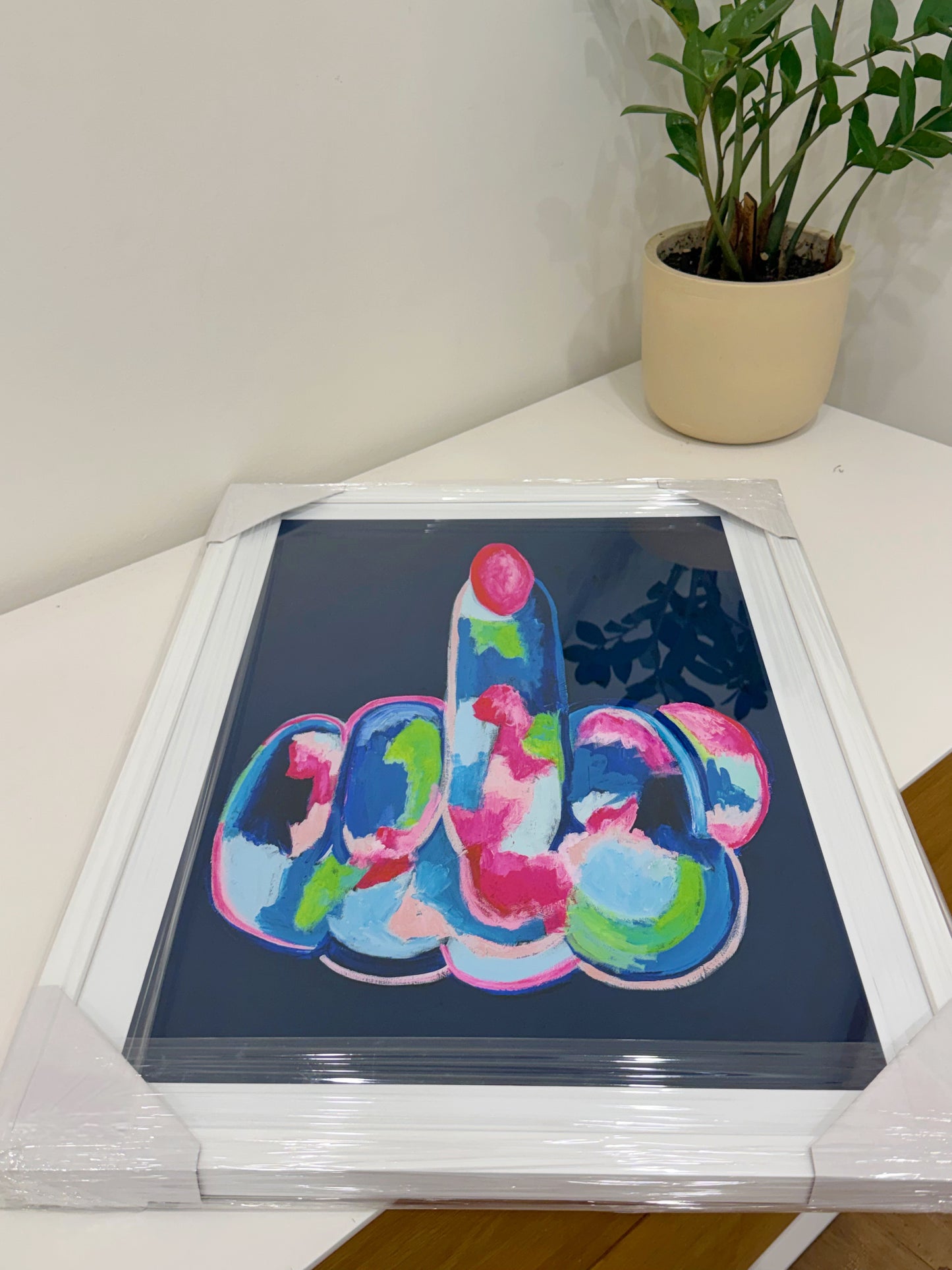 Skinny Cow (Paper Print)