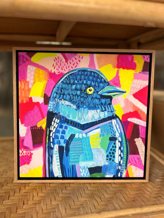 Wilbur Mini Framed Canvas Print