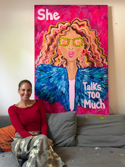 She Talks Too Much (Original)