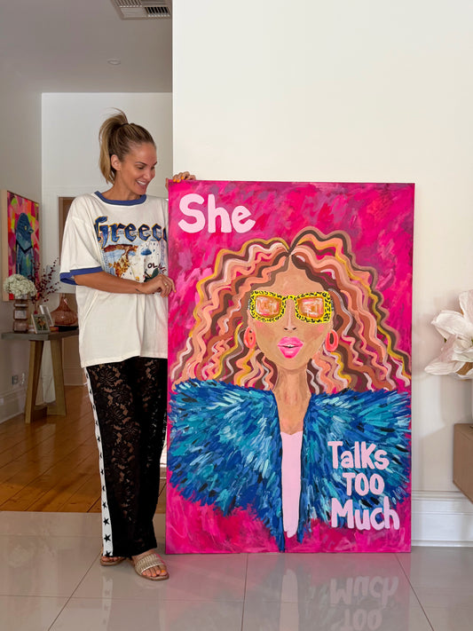 She Talks Too Much (Original)