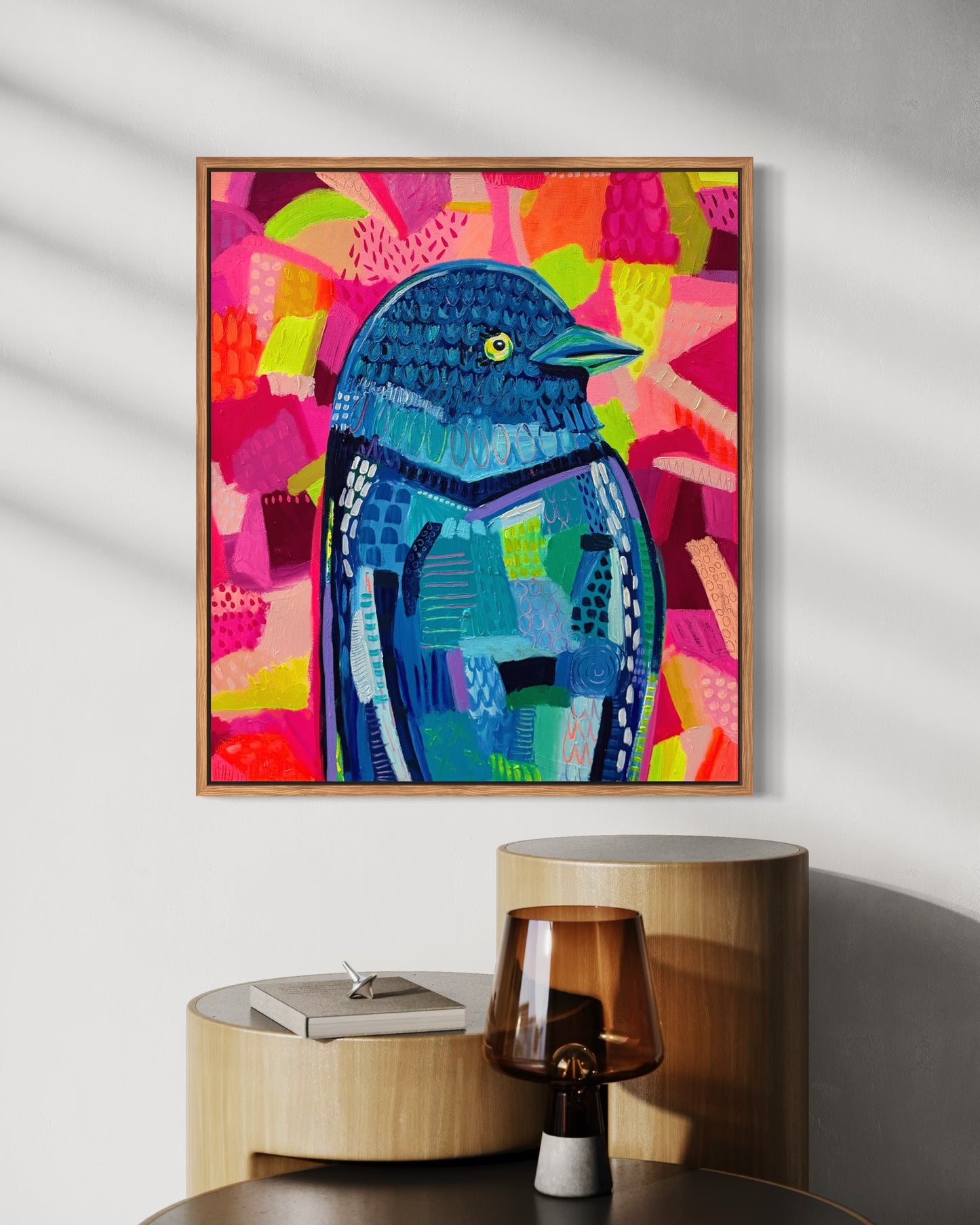 Wilbur The Bird (Stretched Canvas Print)