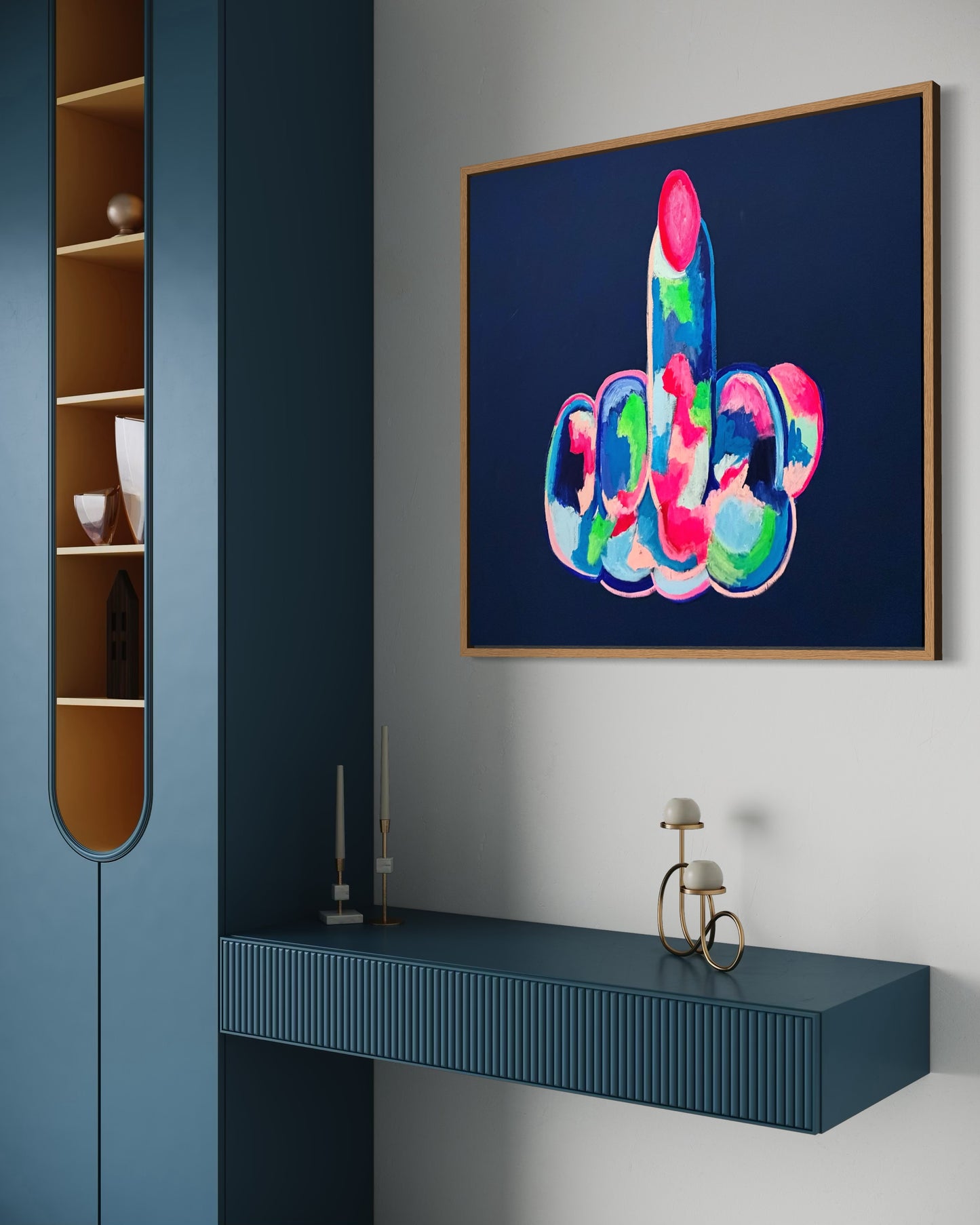 In Your Face (Canvas Prints)