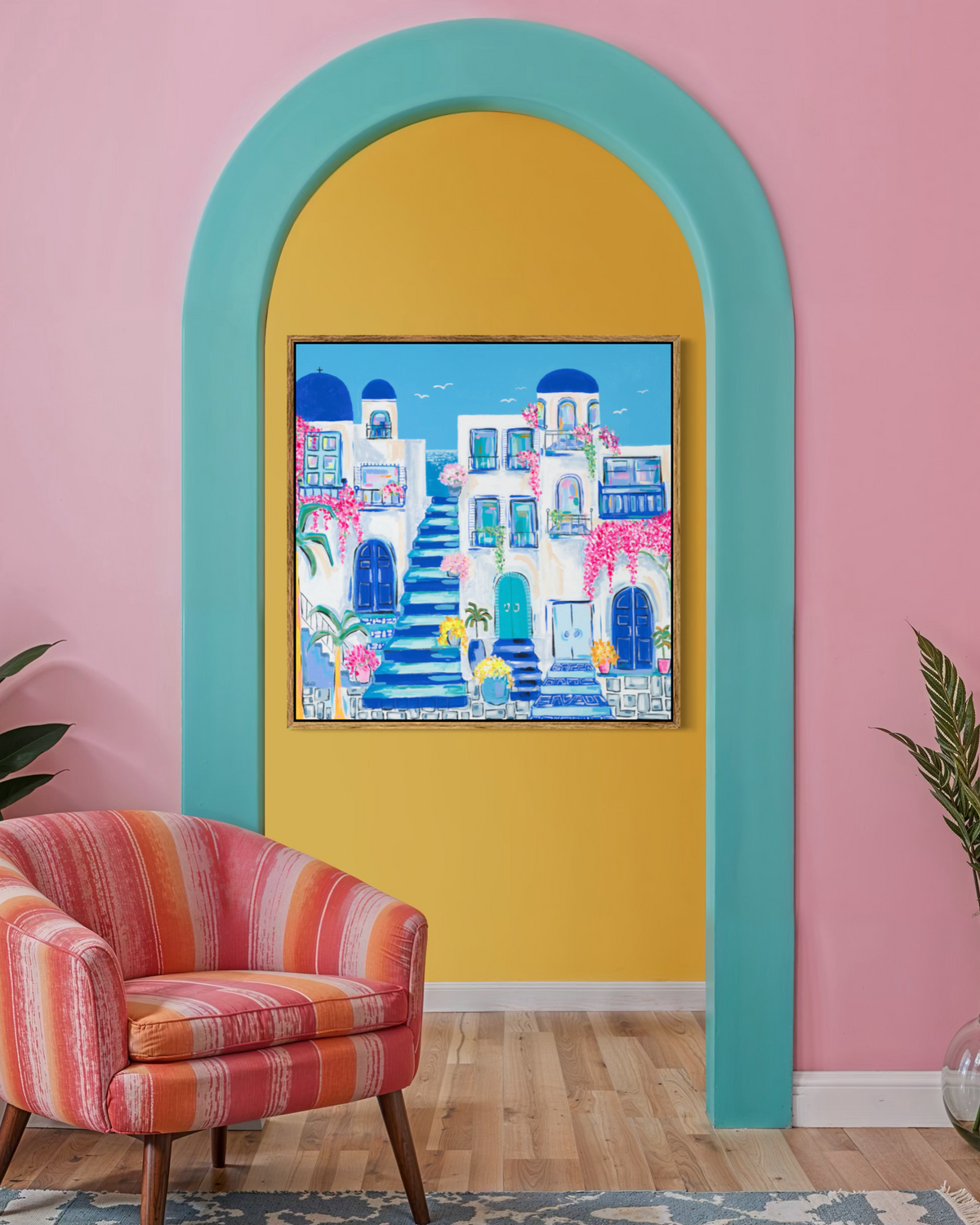 "Wish You Were Here" Canvas Print