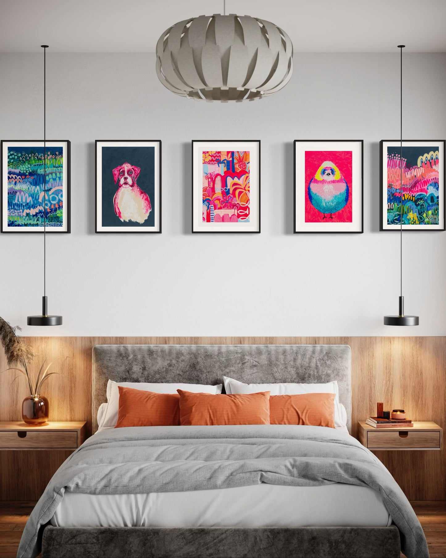 Party In The hills (FRAMED PRINT)