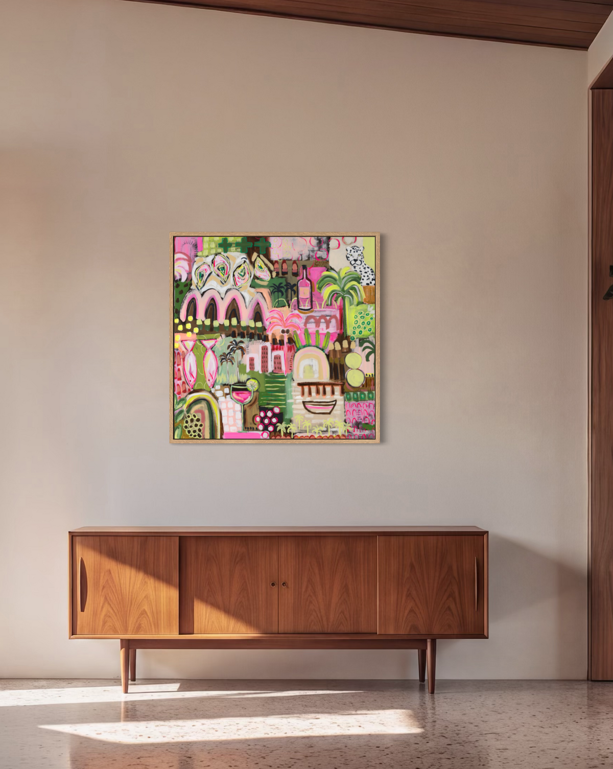 "Hot In Adelaide" (Canvas Print)