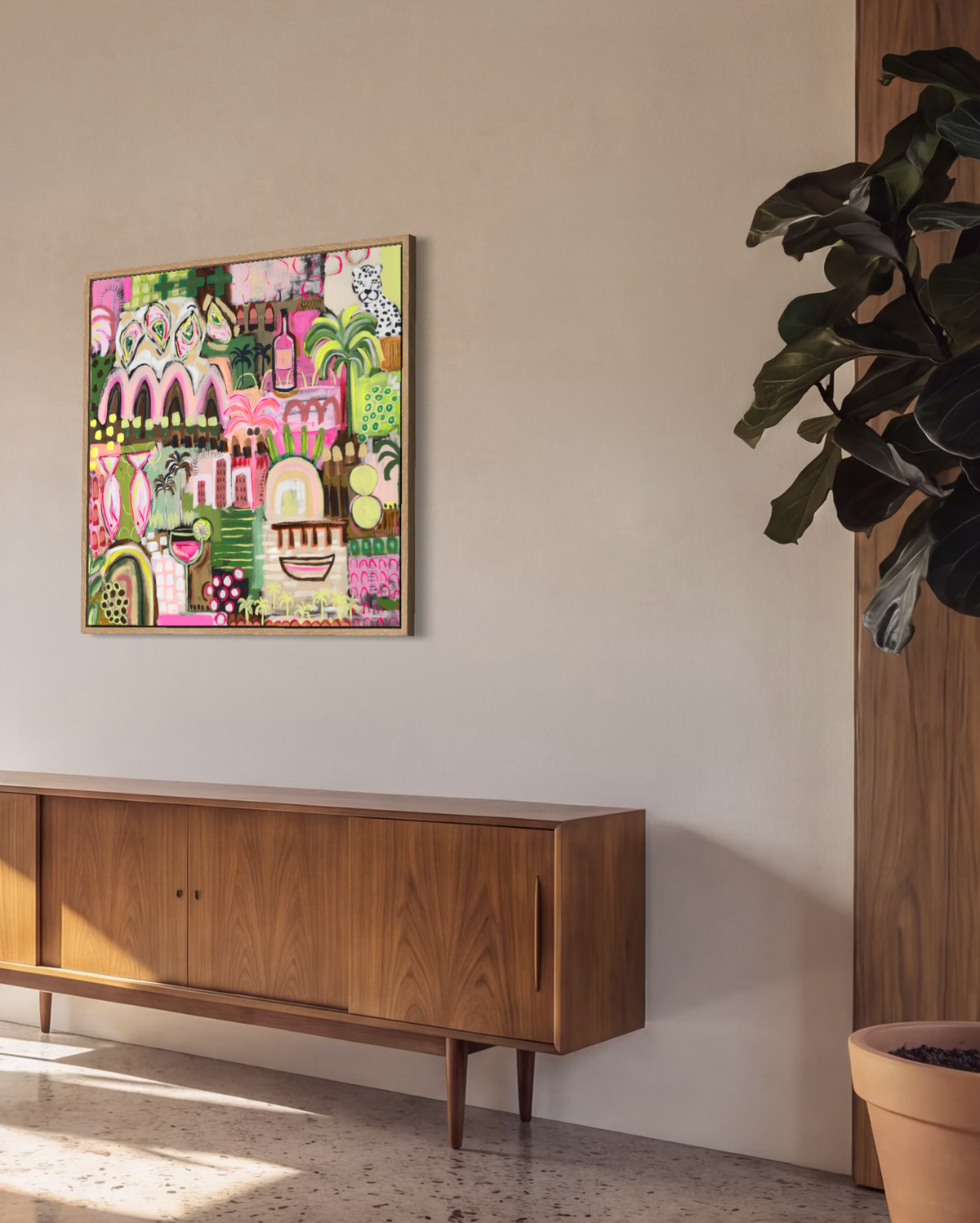 "Hot In Adelaide" (Canvas Print)