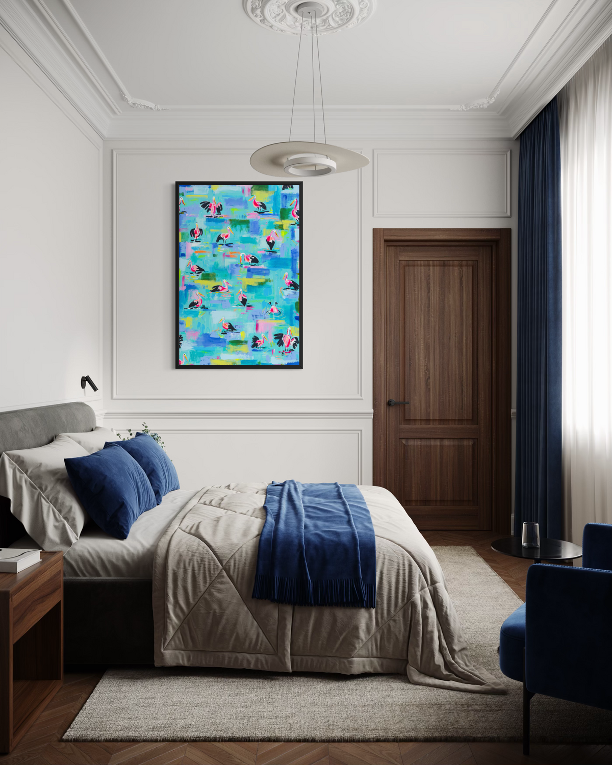 "Pelican Playground" (Canvas Prints)