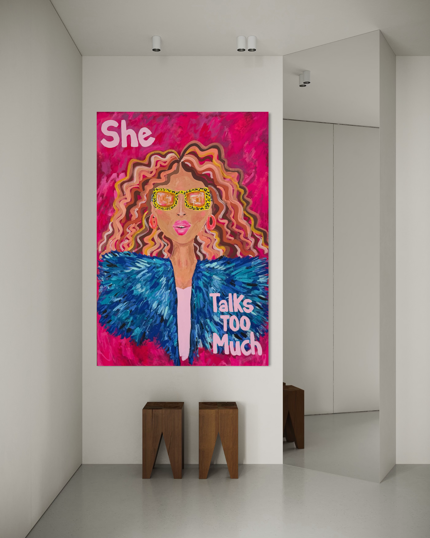 She Talks Too Much (Original)