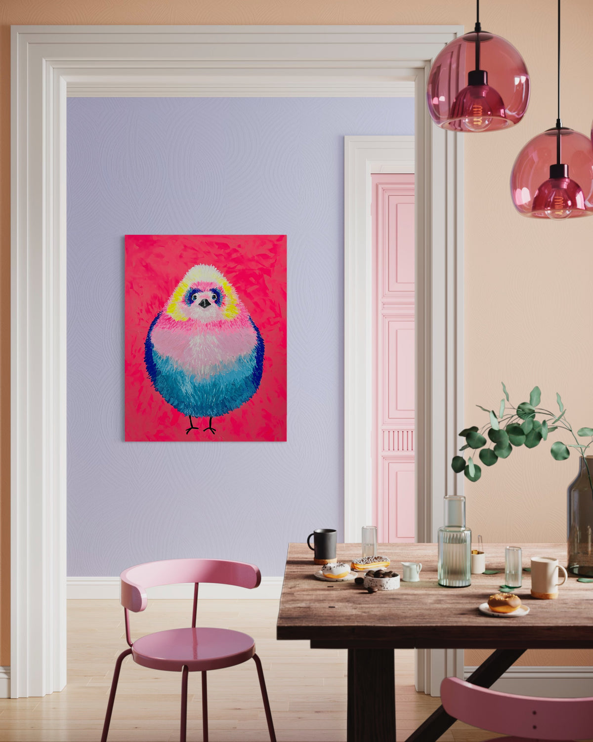 Mrs Fatso Original Painting | Hayley Pearson Art
